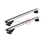 Barras de Techo Thule Wingbar Evo (Railing Elevado) Plata